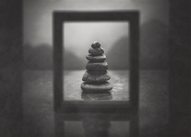 Zen Stones Window Of Life