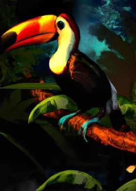 Toucan in Jungle