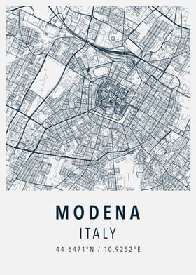 modena simple map