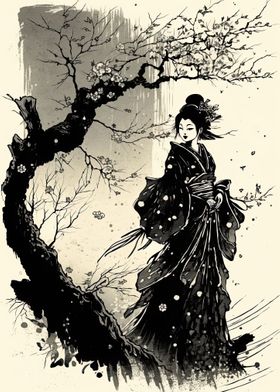 Geisha Samurai Female 