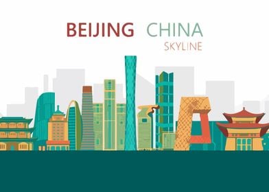 bejing skyline