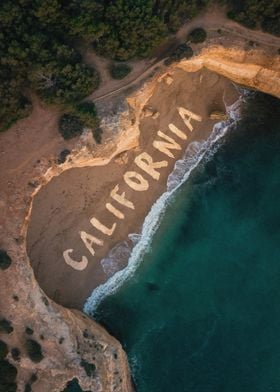 Sunny California Beach