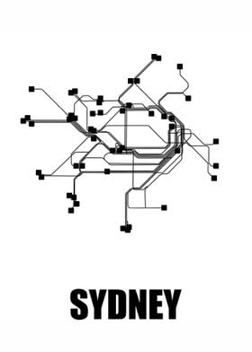 Sydney White Subway Map