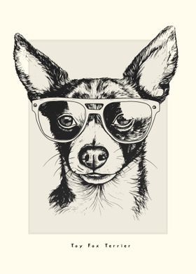 Toy Fox Terrier Sketch