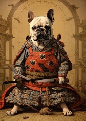 French Bulldog The Samurai