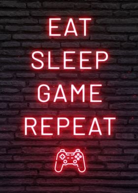 Gaming Neon Quotes