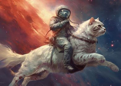 Astronaut on Catback