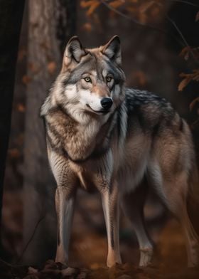 Powerful wolf