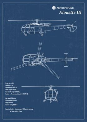 Alouette III Blueprint