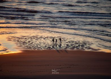 Sunset au Touquet