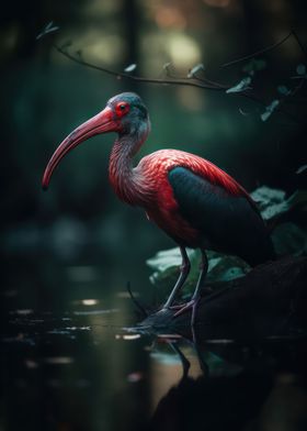 Alert ibis