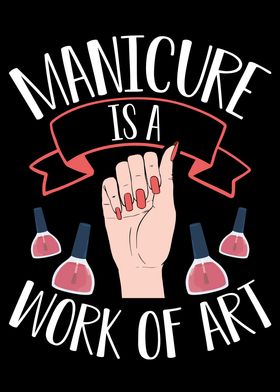 Manicure is a work of art