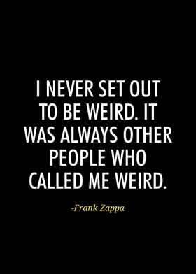 Frank Zappa quotes 