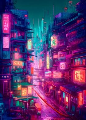 city night street