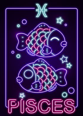 Kawaii Pisces Sign