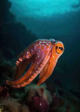 Elegant squid