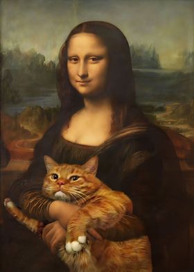 Mona Lisa Classic Cat