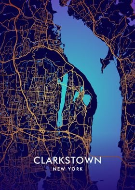 Clarkstown NY Map