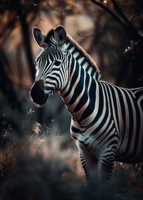 Mysterious zebra