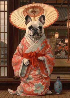 French Bulldog Geisha