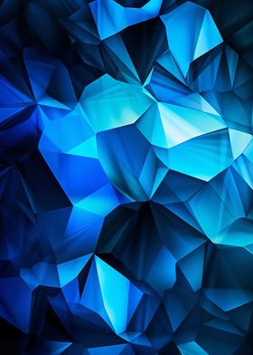 blue polygons
