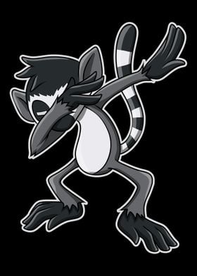 Lemur Dabbing