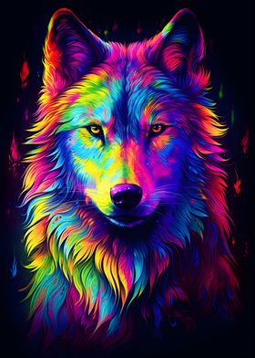 Neon Wolf