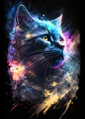 Cosmic Space Cat