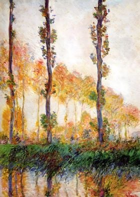 Poplars Autumn II 1891