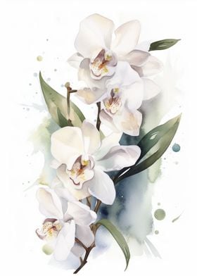 White Orchids