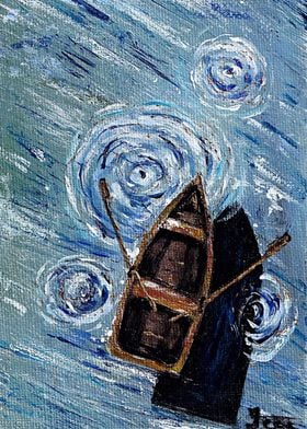 Boat with Whirlpools