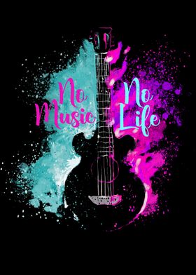 No Music No Life Guitar