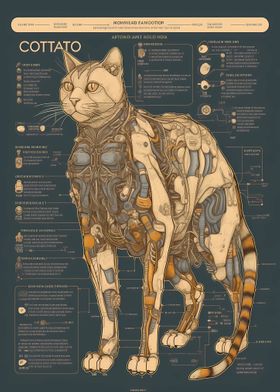 Cyborg Cat Infografic