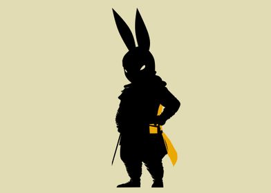 rabbit samurai hero