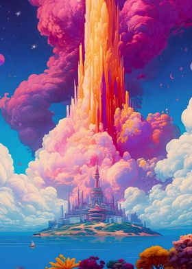 Fantasy Rocket Towers