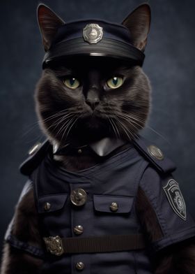 Cat Police Uniform