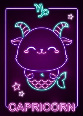 Kawaii Capricorn Sign