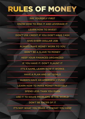 rules of money