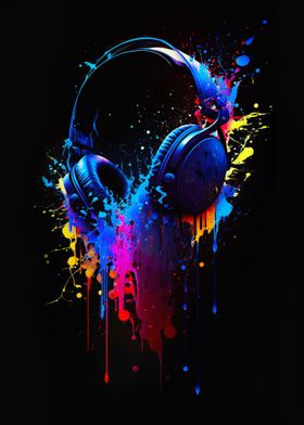 Headphones Music