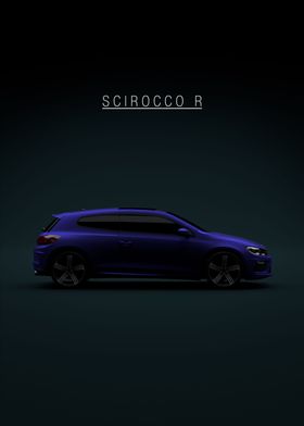 2015 VW Scirocco R  Violet