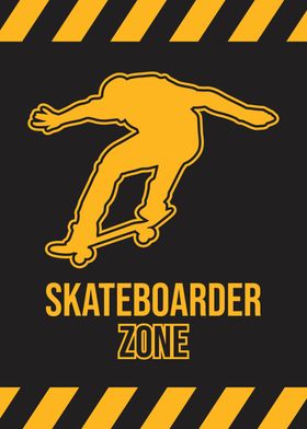 Skateboarder zone