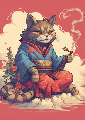 Samurai Cat