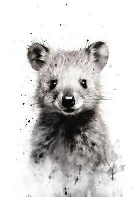 Quokka Ink Art