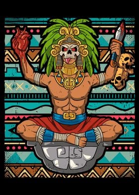 Mexican Aztec Warrior