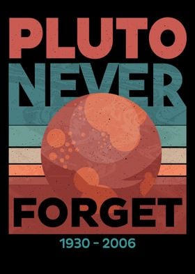 Pluto  Never forget