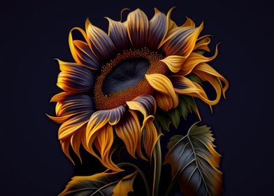 The Enchanted Sunflower XV