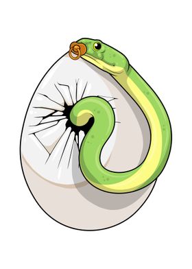 Snake Egg Pacifier