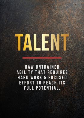 talent definition