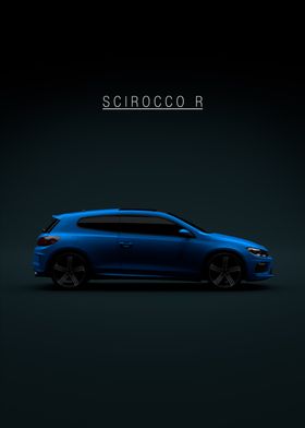 2015 VW Scirocco R  Blue