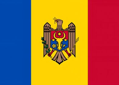 Flag of Moldova